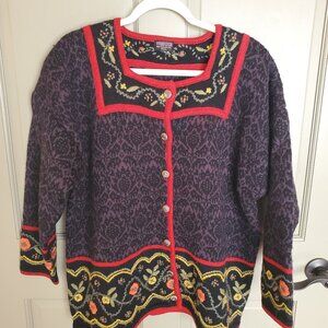 Vrikke 100% Wool Cardigan